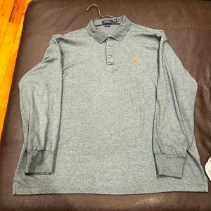 Ralph Lauren Polo Gray Mens  XL Long Sleeve Shirt